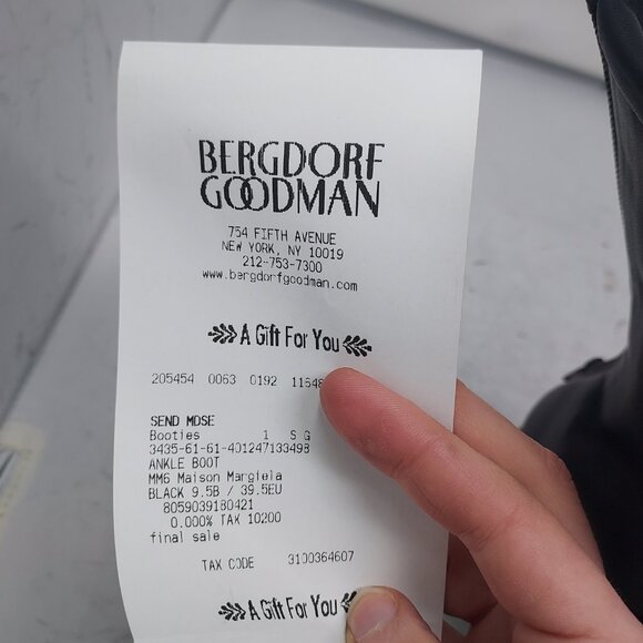 MM6 Maison Margiela Black Trunk Leather Boot - Picture 2 of 11